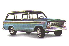Jeep Wagoneer 1962 года стал абсолютно новой моделью, не имеющей ничего общего с предыдущими поколениями.